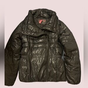 Powder Room Women's Black Puffer Jacket